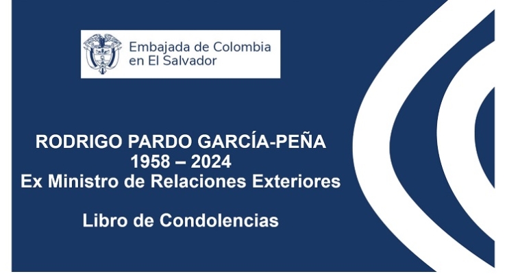 Libro de Condolencias Virtual por el fallecimiento del exministro de Relaciones Exteriores, Rodrigo Pardo García-Peña