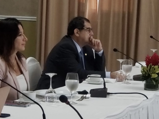 Reunión entre la Embajada de Colombia, ProColombia y el Consejo Empresarial Colombo Salvadoreño