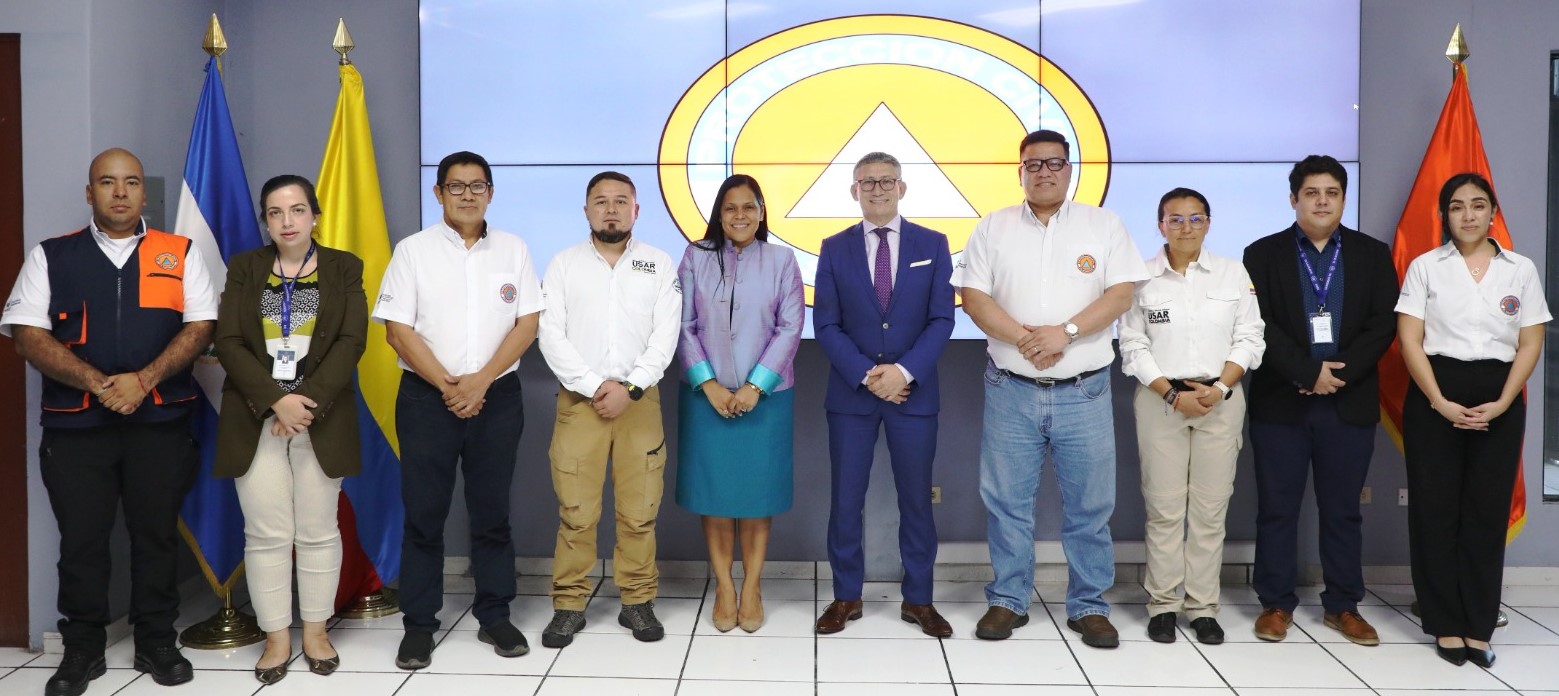 Colombia acompaña el proceso de acreditación de El Salvador en búsqueda y rescate urbano