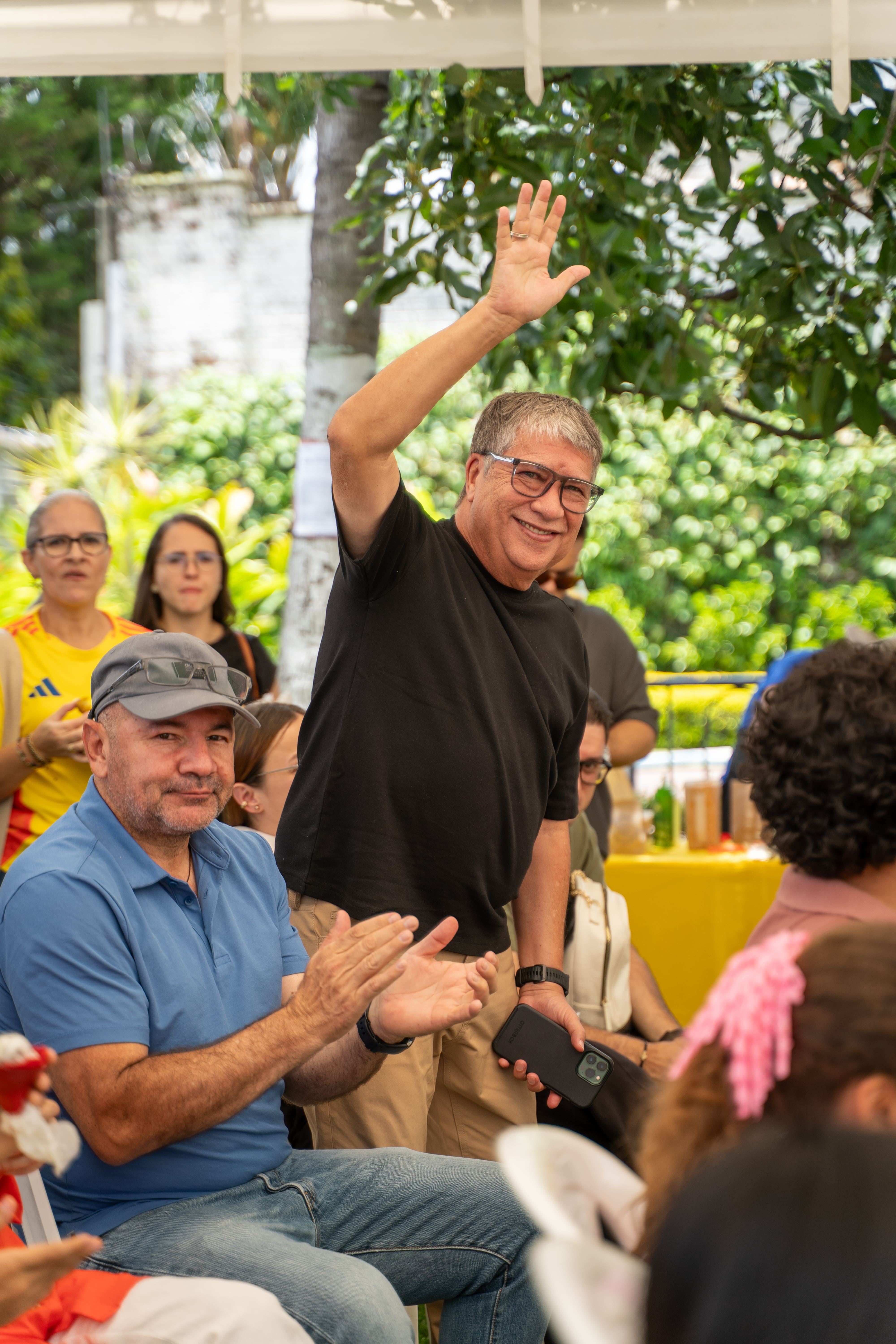 Así celebraron los colombianos en El Salvador la Independencia de Colombia