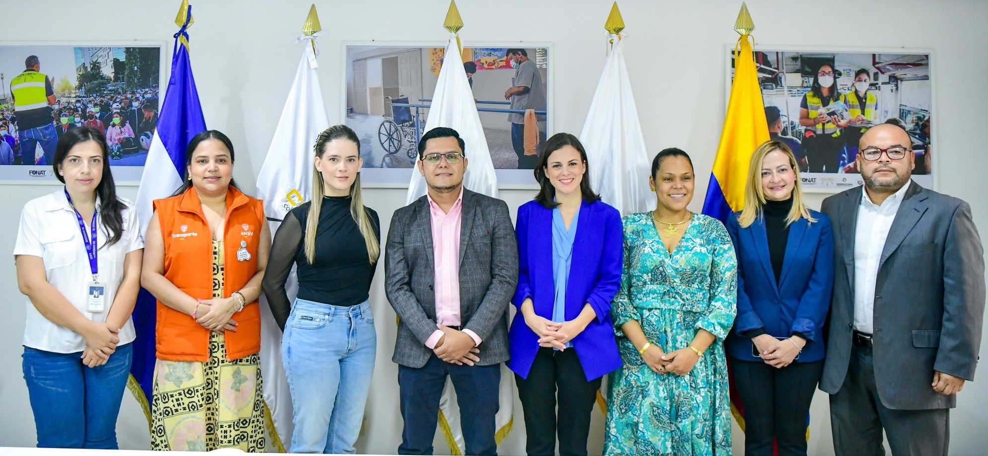 Colombia y El Salvador cooperan para crear espacios viales seguros y atención integral a víctimas de siniestros de tránsito
