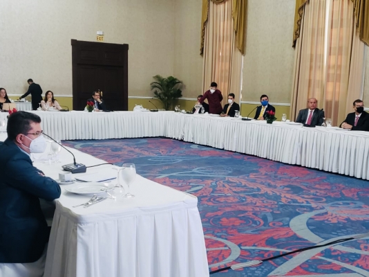 Reunión entre la Embajada de Colombia, ProColombia y el Consejo Empresarial Colombo Salvadoreño