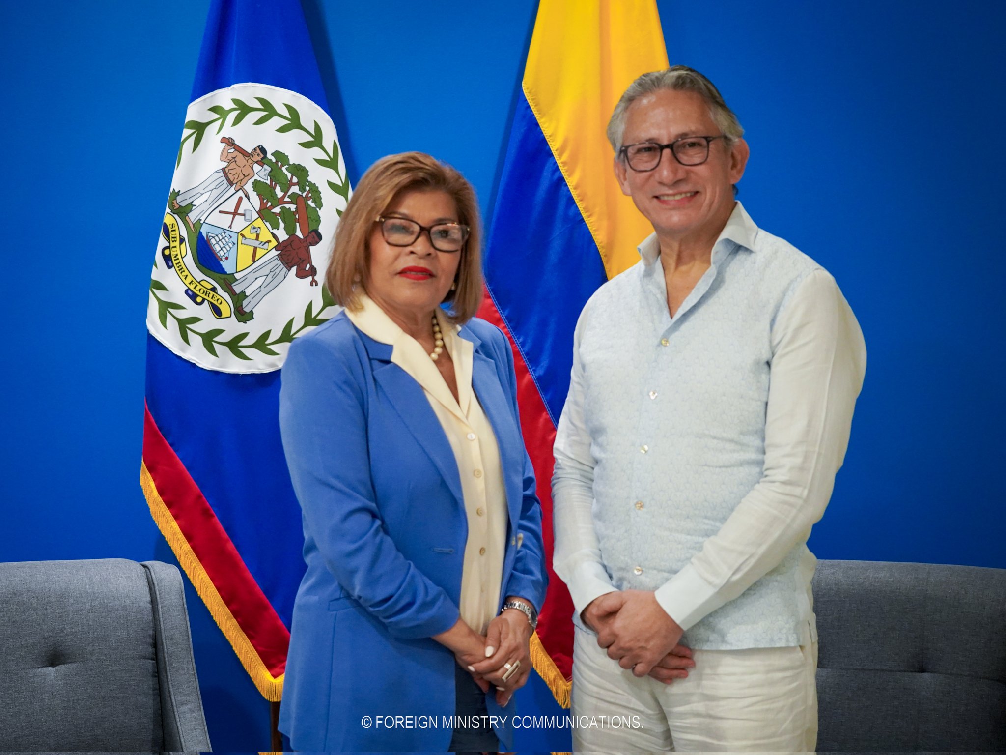 Embajador Carlos Rodríguez Bocanegra realizó visita oficial a Belice