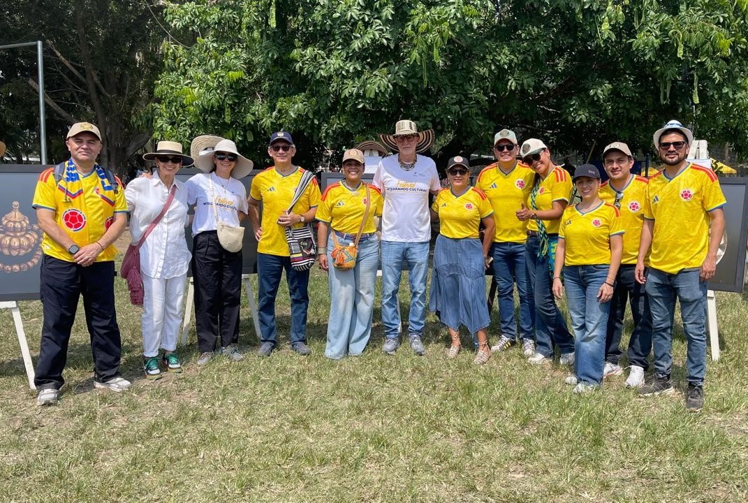 La Embajada de Colombia participó en el Festival Integrando Culturas para el Florecimiento Salvadoreño