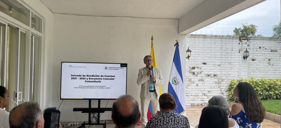 Jornadas de rendición de cuentas 2021-2022 y encuentro consular comunitario