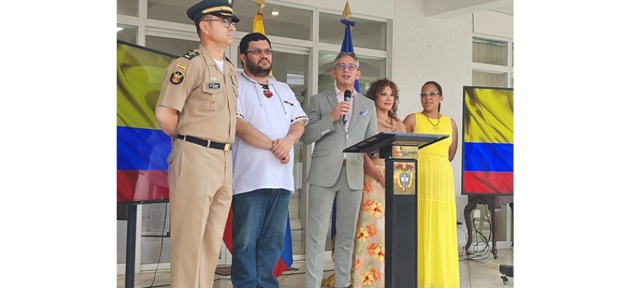 Embajada de Colombia en El Salvador realizó una jornada de rendición de cuentas con sus connacionales