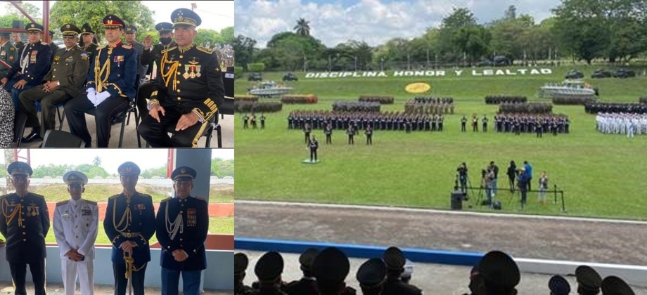 Ceremonia de Conmemoración del “CXVIII Aniversario de Fundación de la Legión de la Libertad” y Juramento Bandera Nacional por los Cadetes de la Clase 2022 – 2025