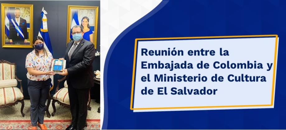 Reunión entre la Embajada de Colombia y el Ministerio de Cultura