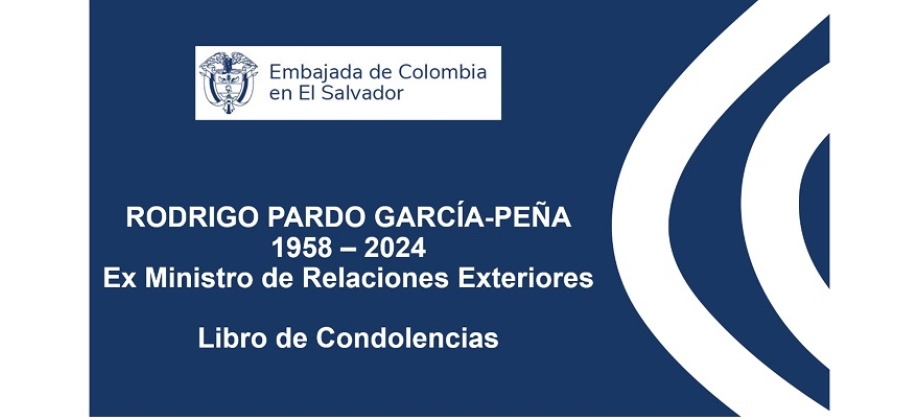 Libro de Condolencias Virtual por el fallecimiento del exministro de Relaciones Exteriores, Rodrigo Pardo García-Peña