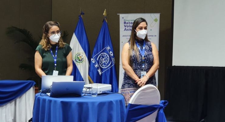 Embajada de Colombia en El Salvador participa en la presentación de resultados del Programa de Retorno Voluntario Asistido de OIM