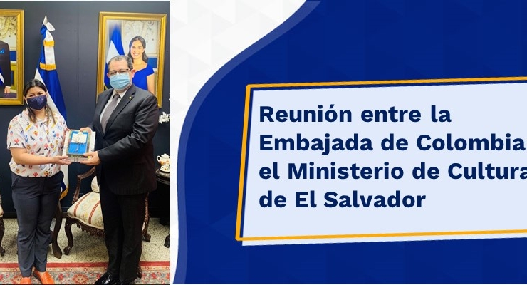 Reunión entre la Embajada de Colombia y el Ministerio de Cultura